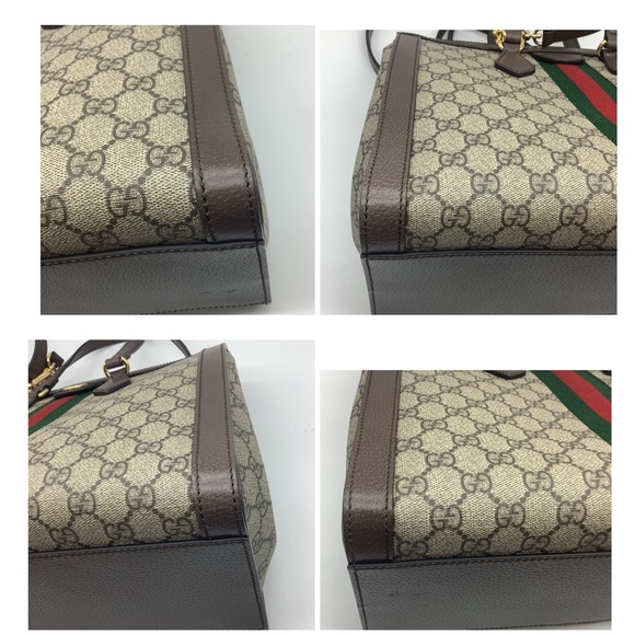 GUCCI OPHIDIA GG MEDIUM TOTE BAG - Picture 8 of 14